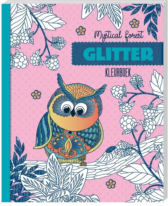 Glitter kleurboeken - Mystical Forest / Druk 1 Superprijs