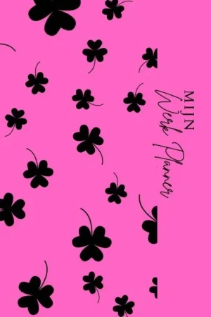 Werkplanner Klaver Pink - To Do Planner - A4 - Ongedateerd. / Druk 1 Betrouwbaar