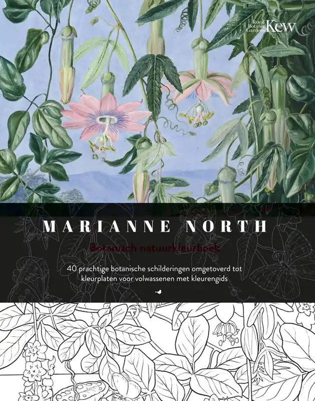 Lage Prijs Marianne North Botanisch natuurkleurboek / Druk 1