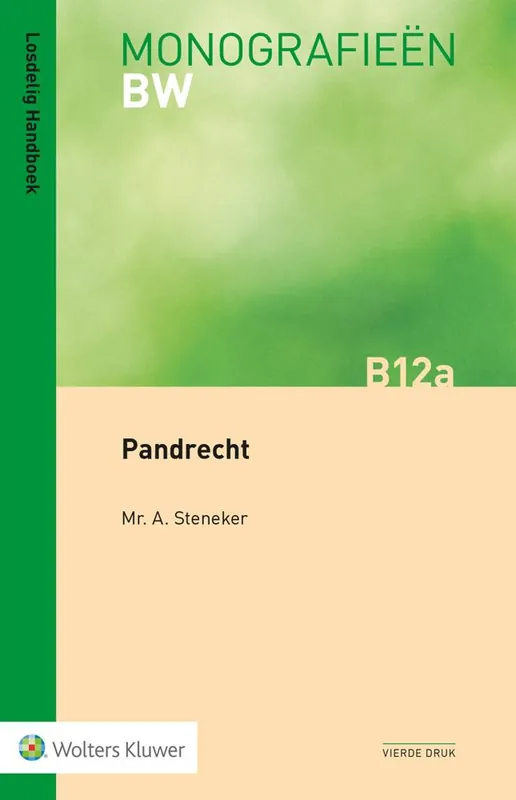Koop Online Pandrecht / Druk 4