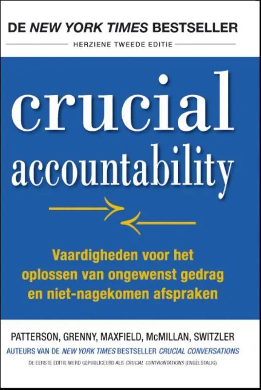 Crucial accountability / Druk 1 Lage Prijs