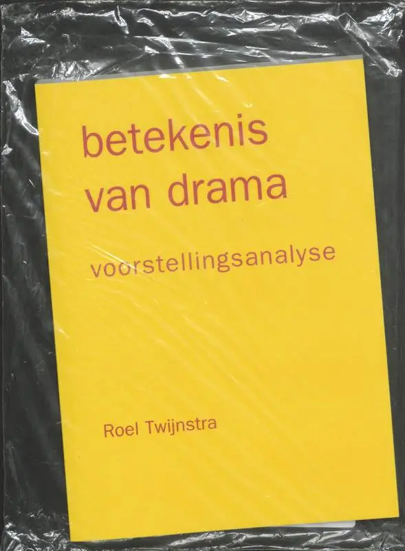 Betrouwbaar Betekenis van drama / Druk 1