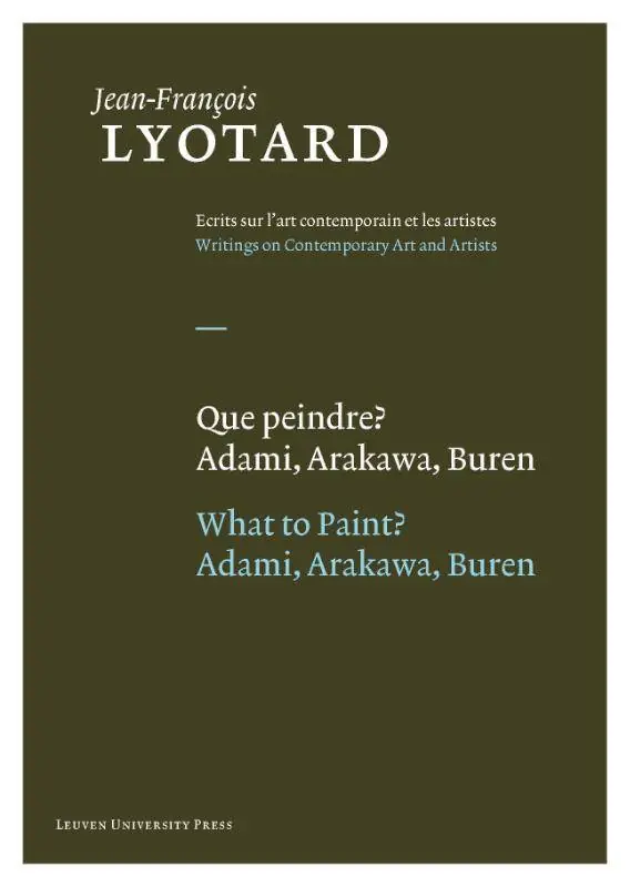 Beperkt Aanbod Que peindre? / what to paint? / Druk 1