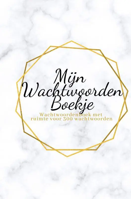 Mijn wachtwoordenboekje / Druk 1 Betrouwbaar