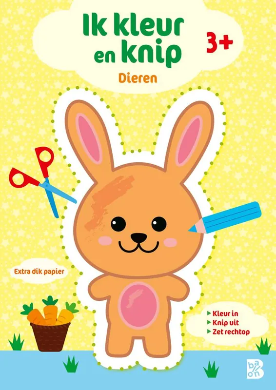Ik kleur en knip: Dieren / Druk 1 Shop Nu