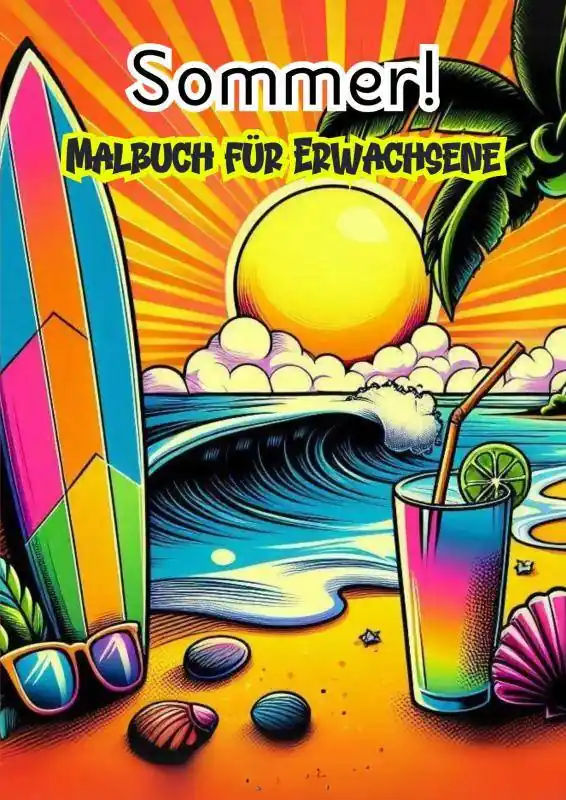 Malbuch fùr Erwachsene - Sommer! / 1 Edition Koopje