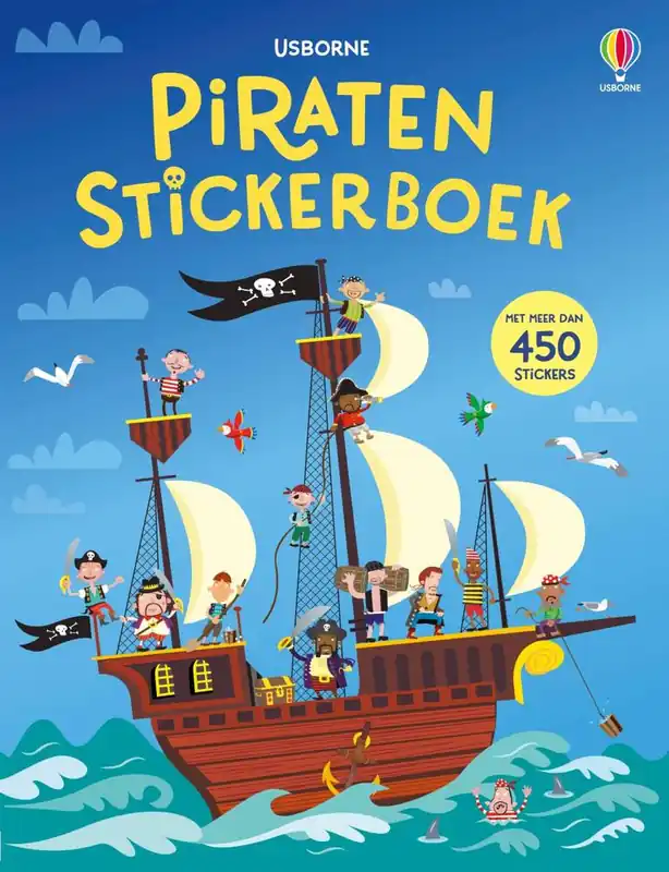 Piraten stickerboek / Druk 1 Direct Beschikbaar