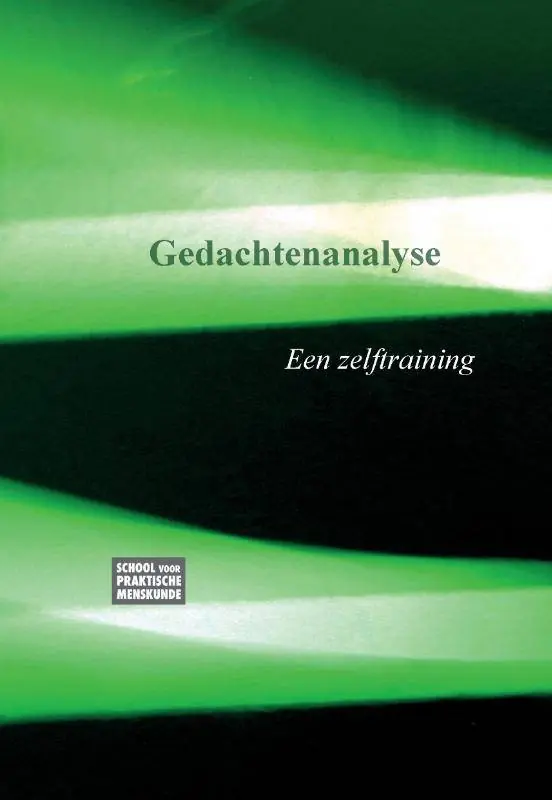 Op = Op Gedachtenanalyse een zelftraining / Druk 1