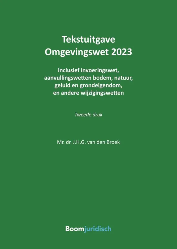 Omgevingswet 2023 / Druk 2 Merkproduct