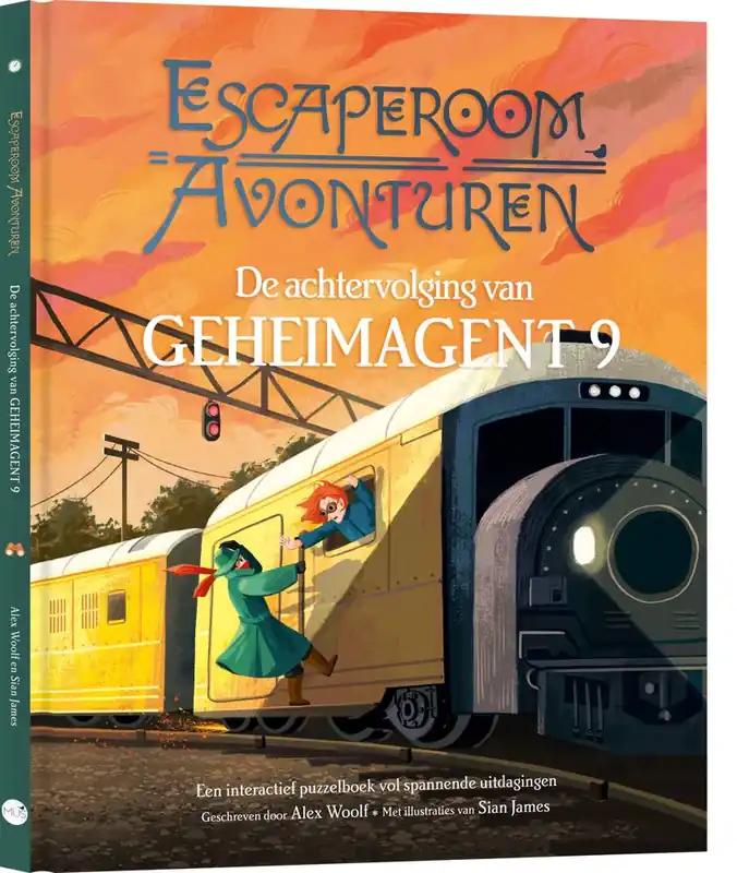 Merkproduct Escaperoom avonturen: de achtervolging van Geheimagent 9 / Druk 1