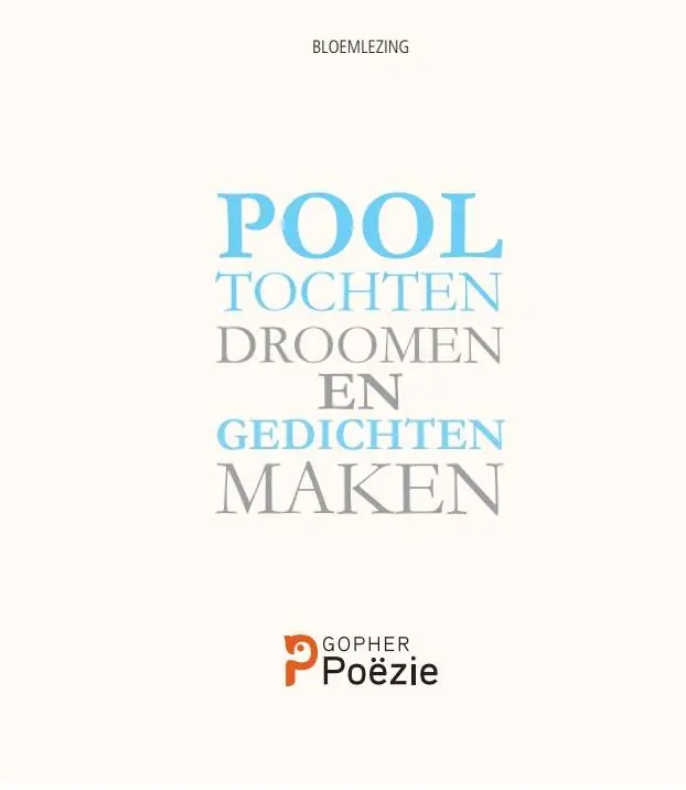 Voordeelprijs Pooltochten droomen en gedichten maken / Druk 1