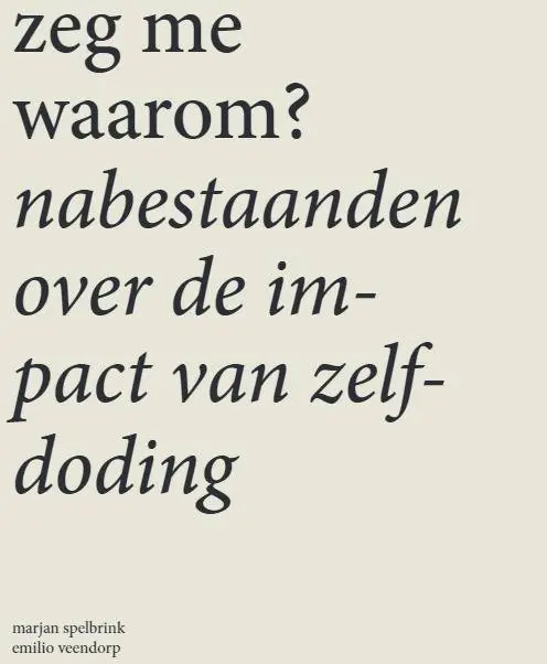 Nieuw Zeg me waarom / Druk 1