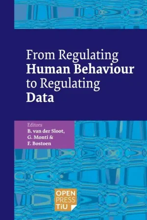 Actieprijs From Regulating Human Behaviour to Regulating Data / 1st Edition