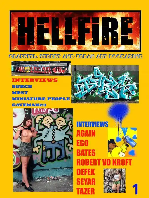Premium Hellfire 1 Graffiti Bookazine / 1st Edition