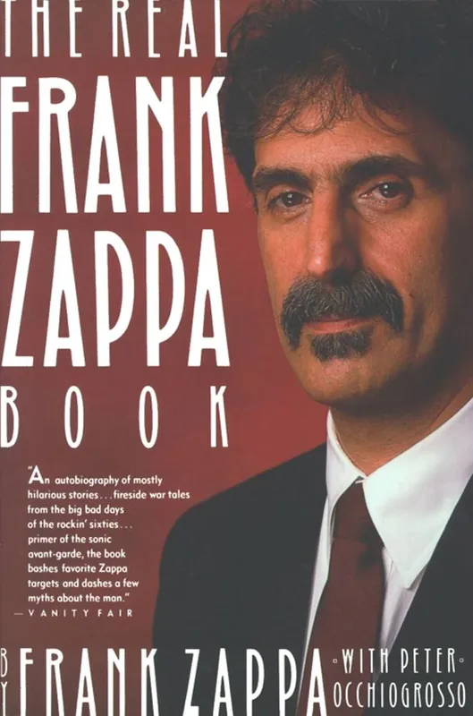 Betrouwbaar Real Frank Zappa Book / 1st Edition