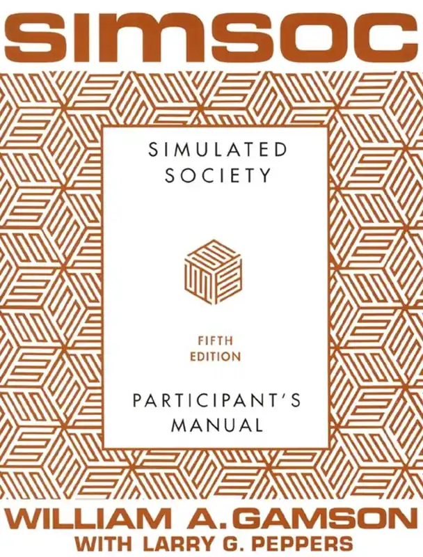 SIMSOC: Simulated Society, Participant's Manual / 1st Edition Fabrieksprijs