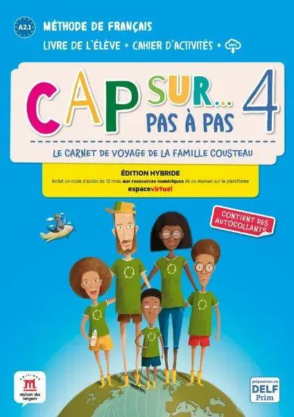 Snelle Levering Cap sur... pas à pas 4 Éd. hybride Livre + Cahier / 1 Edition