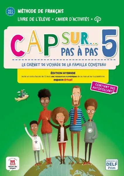 Meest Verkocht Cap sur... pas à pas 5 Éd. hybride Livre + Cahier / 1 Edition