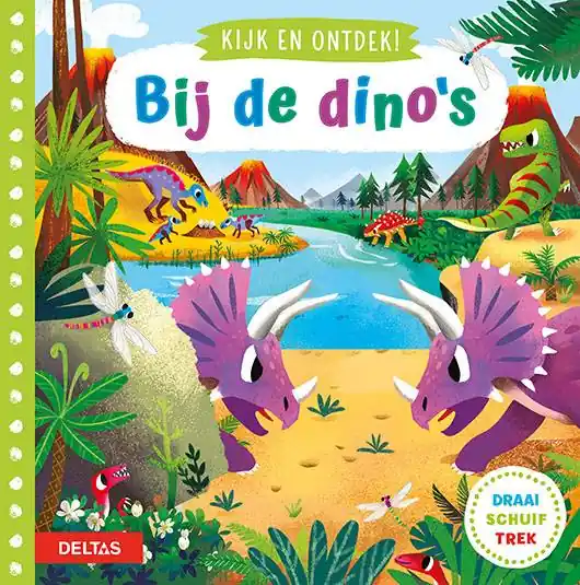 Kijk en ontdek! Bij de dino´s / Druk 1 Uitverkoop