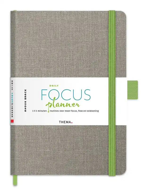 Daily Focusplanner / Druk 1 Gereduceerde Prijs