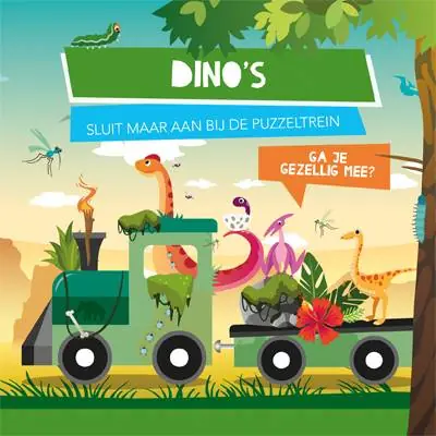 Lage Prijs Puzzeltrein Dino's / Druk 1