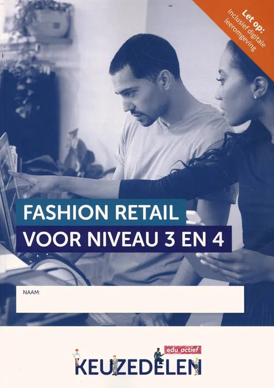 Keuzedeel Fashion Retail voor niveau 3 en 4 / Druk 1 Hete Deal