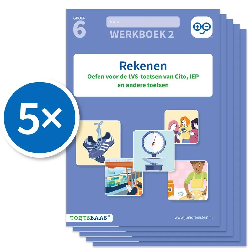 Speciale Aanbieding Rekenen werkboek 2 (Set van 5) / Druk 1