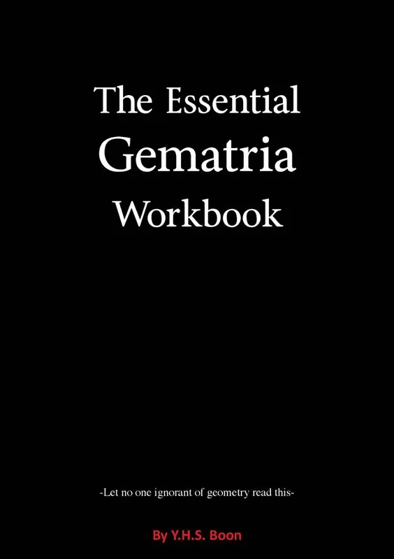 Beste Prijs The Essential Gematria Workbook / 1st Edition