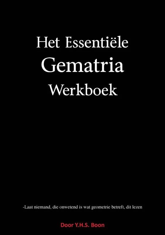 Koop Online Het Essentiële Gematria Werkboek / Druk 1