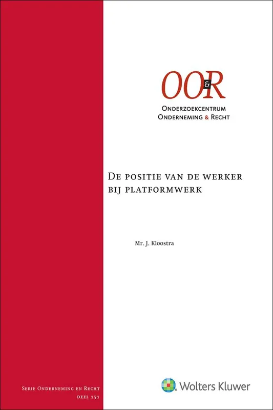 Flitsaanbieding De positie van de werker bij platformwerk / Druk 1