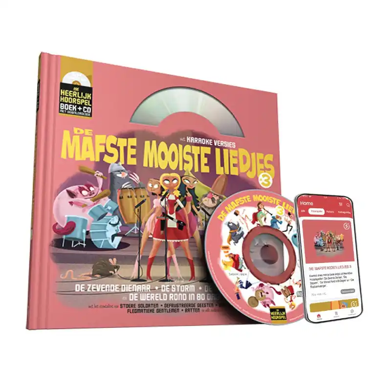 De mafste, mooiste liedjes deel 3 (Boek + CD) - Paul Wauters Seizoensaanbieding
