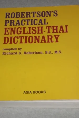 Snelle Levering Robertson's Practical English Thai Dictionary - B.S., M.S. Richard G. Robertson