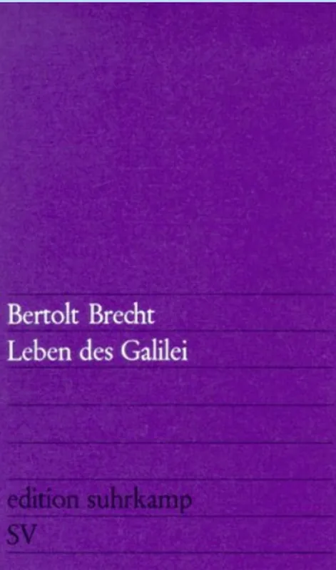 Leben des Galilei - Bertolt Brecht Superprijs