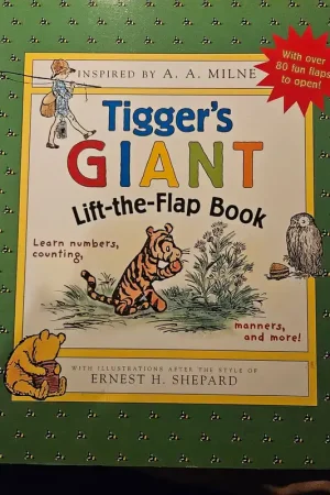 Tigger's giant lift-the-flap book - Nvt Direct Beschikbaar