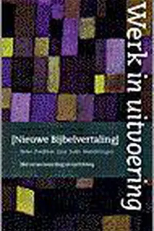 Werk in uitvoering. (nieuwe bijbelvertaling). - NOORDA, S.J. (ed.). Finale Uitverkoop