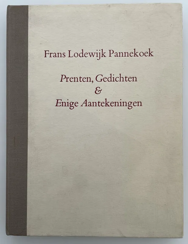 Alleen Vandaag Prenten, Gedichten & Enige Aantekeningen - Frans Lodewijk Pannekoek