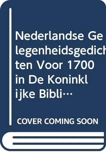 Nederlandse gelegenheidsgedichten v.1700 - Bouman Shop Nu