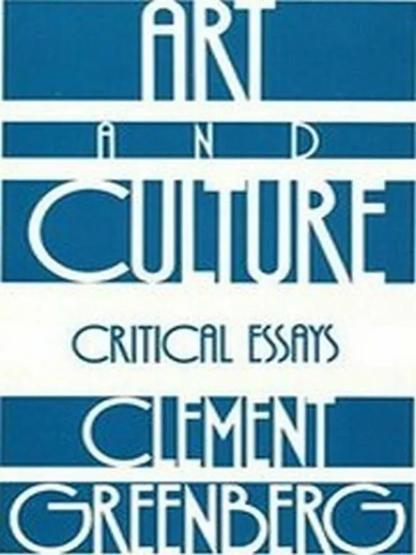 Fabrieksprijs Art and Culture: Critical Essays - Clement Greenberg
