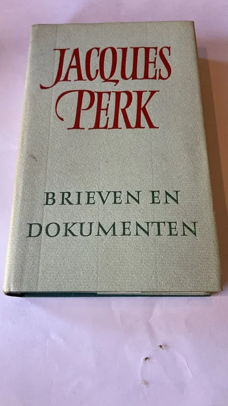Brieven en documenten - Jacques Perk Korting