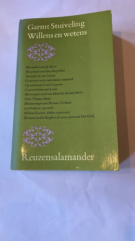 Willens en wetens - Garmt Stuiveling Bestel Nu