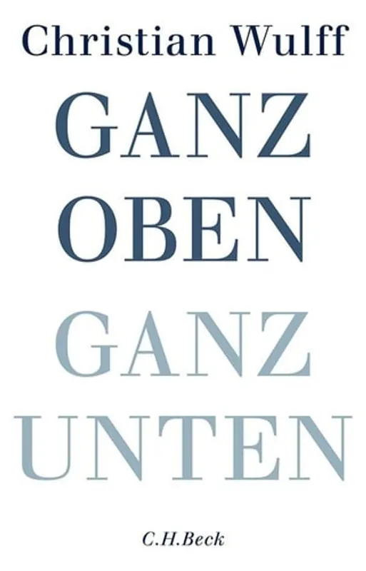 Beste Prijs Ganz oben Ganz unten - Wulff, Christian
