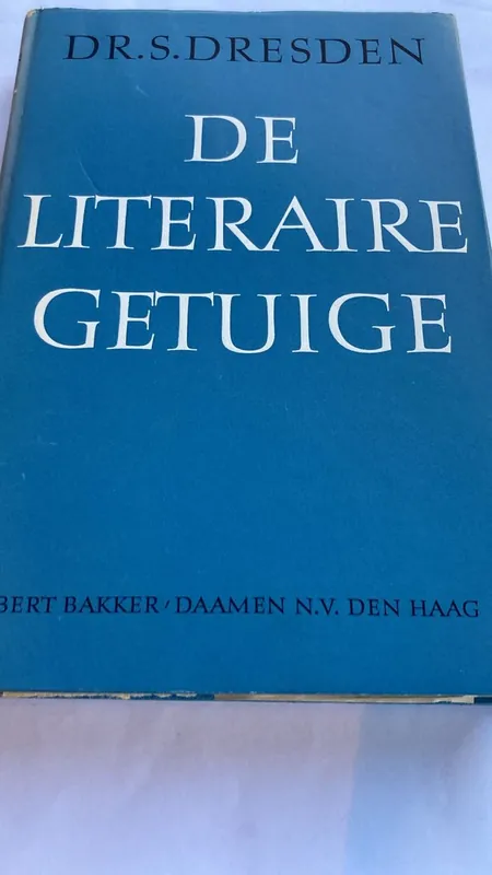 Gereduceerde Prijs De literaire getuige - Dr. S. Dresden