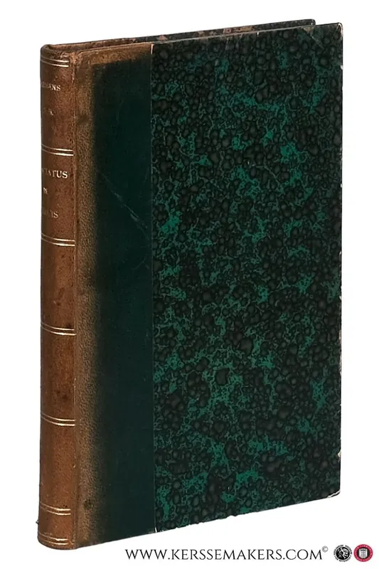 Superprijs Tractatus de rubricis Missalis Romano-Seraphici et de rubricis Breviarii Romano-Seraphici. - Claessens, Desiderio.
