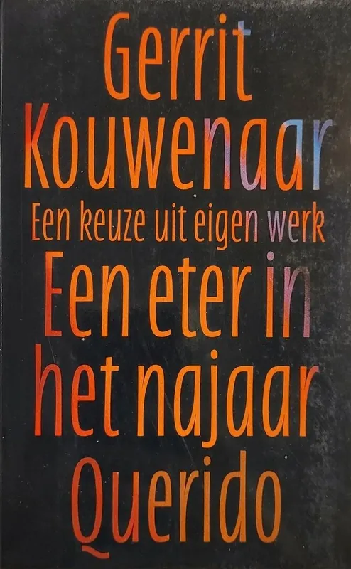 Een eter in het najaar - Gerrit Kouwenaar Seizoensaanbieding