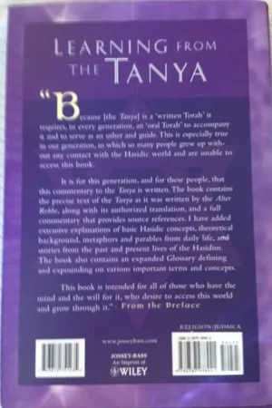 Beste Prijs Learning From the Tanya: Volume Two in the Definitive Commentary on the Moral and Mystical Teachings of a Classic Work of Kabbalah - Rabbi Adin Steinsaltz