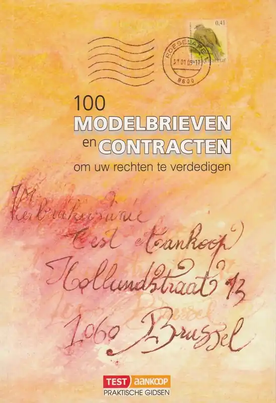 100 modelbrieven en contracten - Michel Baert, Marc Gonnissen Beperkte Voorraad