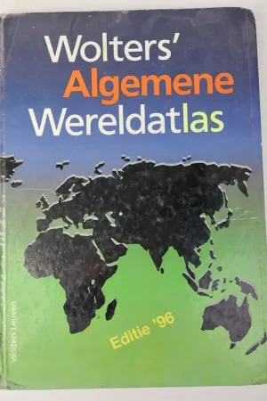 Wolters algemene Wereld Atlas Editie 96 - Dirk Vanderhallen Etienne Van Hecke Dagaanbieding