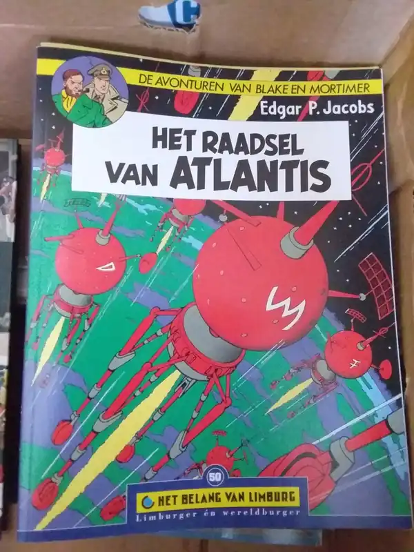 Het raadsel van Atlantis - E.P. jacobs Beperkte Voorraad