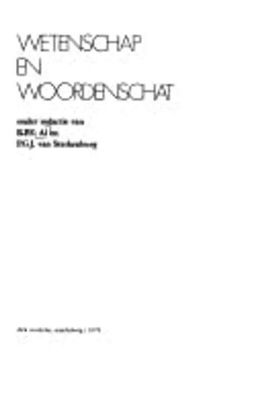 Wetenschap en woordenschat - Al Koopje