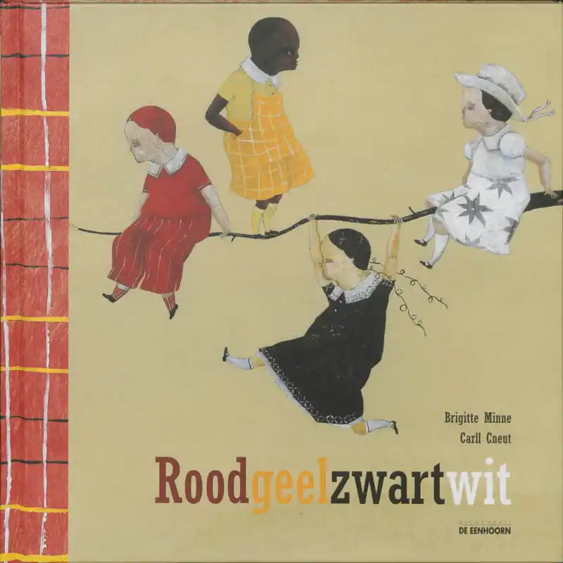 Roodgeelzwartwit - Brigitte Minne Gratis Verzending